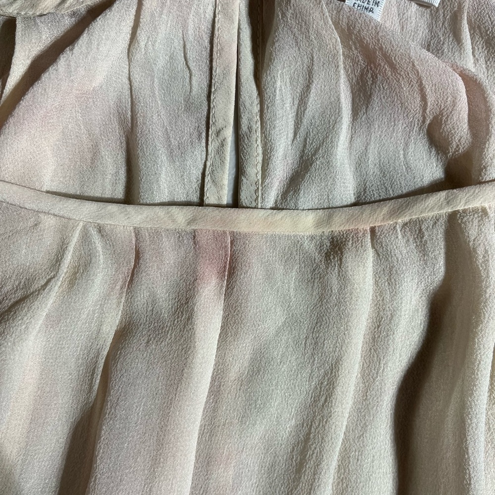 Wilfred White Pleated Halter Midi Dress - Picture 4 of 10
